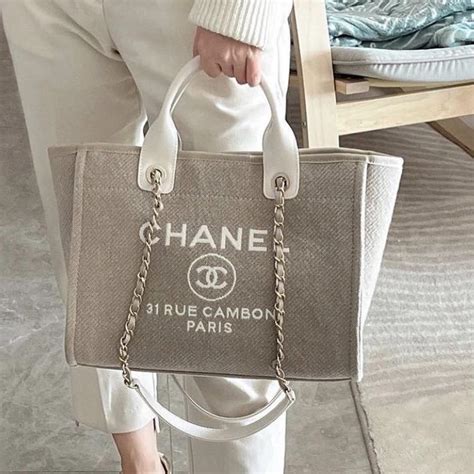 replica chanel deauville tote bag uk|Chanel deauville medium tote bag.